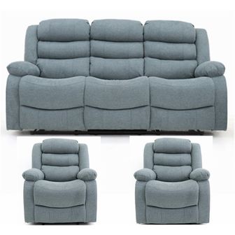 Rae fabric sofa 3 seater and 2 chairs