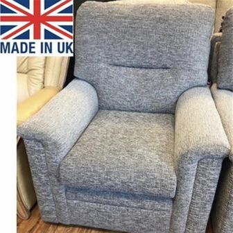 Georgia fabric manual recliner chair