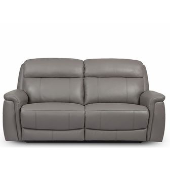 paris 3 seater leather